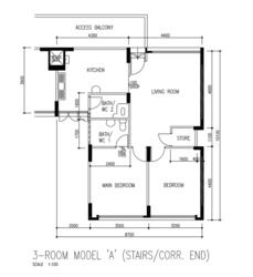 Blk 283 Tampines Street 22 (Tampines), HDB 3 Rooms #591393791